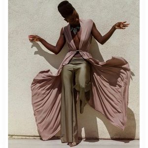 Black Taylor Jay Sleeveless Cardigan Wrap